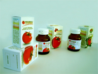 Tomates Italianos biologicos (producidos sin seinfectantes ni medicinas quimicas) con alto contenido de licopene usados en la produccion... Licopene biologico para distribuidores y mayoristas... El licopene biologico made in Italy con los mas ricos, potentes y biologicos tomates de Italia... El licopene biologico podria prevenir cancer de la prostata, enfermedades cardiacas y otras formas de cancer... Licopene biologico gran solucion para el mercado mundial de la salud, sanidad y medicinas Buscamos Distribuidores en Estados Unidos...